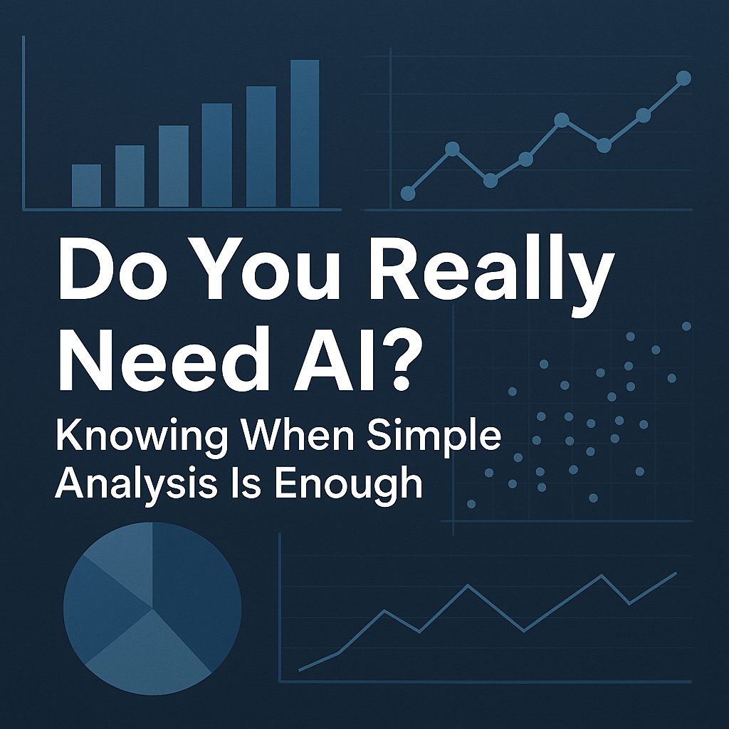 Do You Really Need AI