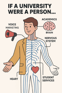 University as a human being