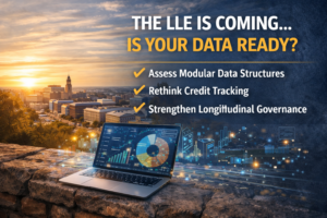 Lifelong Learning Entitlement data readiness